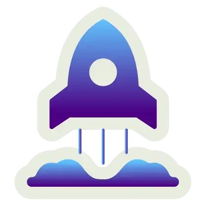 Launch icon sticker