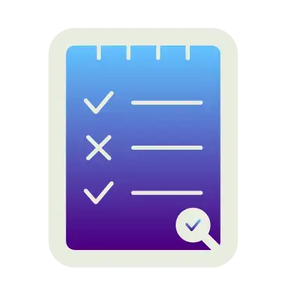 Testing icon sticker