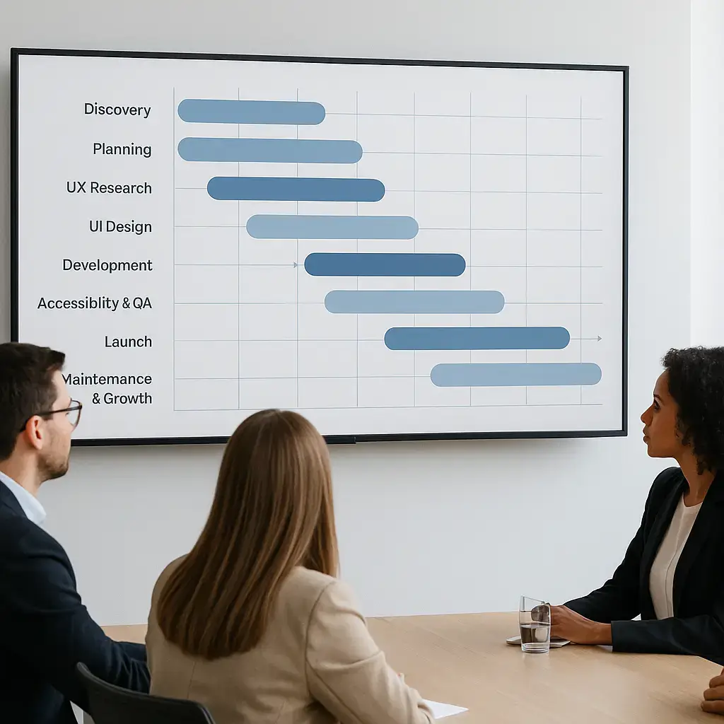 Website Process map